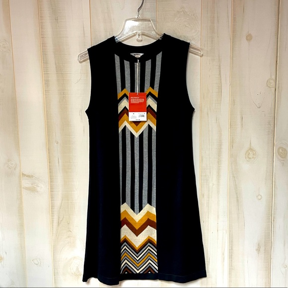 NWT Missoni for Target Zig Zag Sweater Sleeveless Dress Stripes and Chevron Sz M - Picture 5 of 10